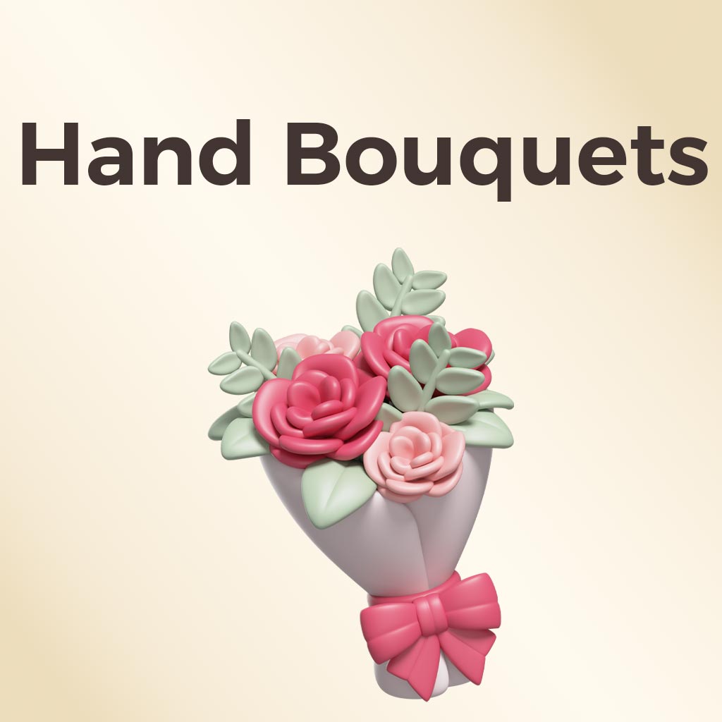 Fresh flower hand bouquet from Flowrista online shop 