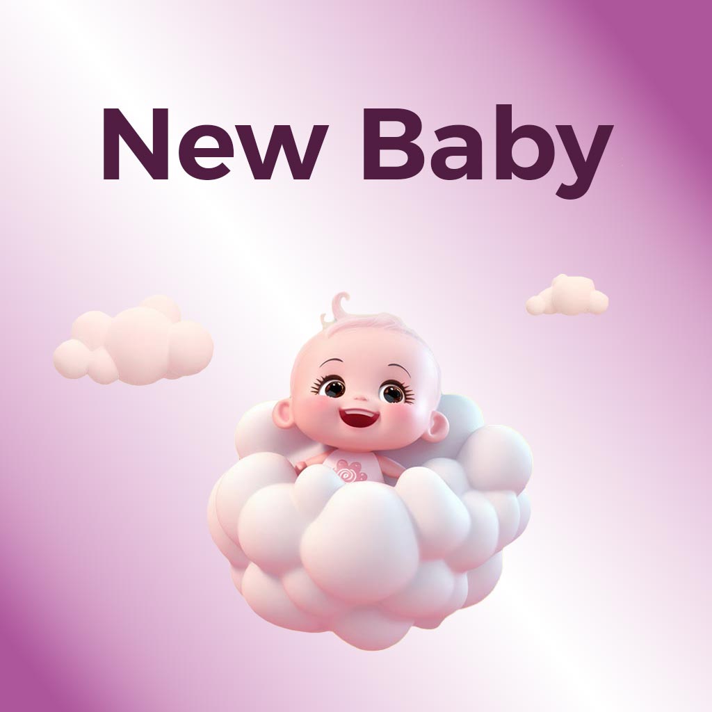 Shop flowers for new baby