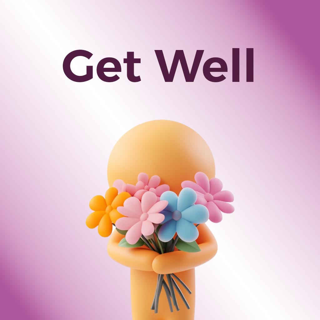 Get well soon flowers