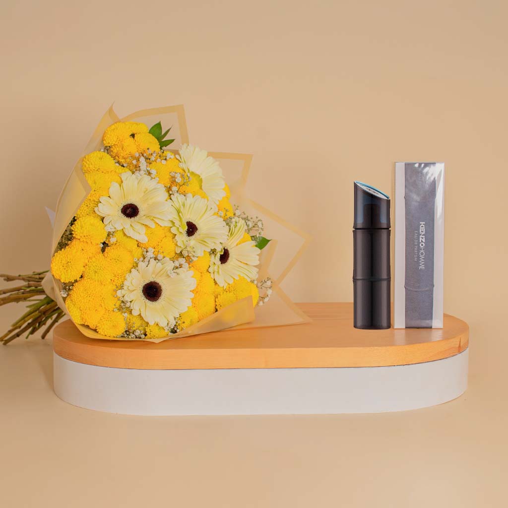 Flowrista Online Flowers Shop كينزو أوم مع بوكيه نسيم البحر