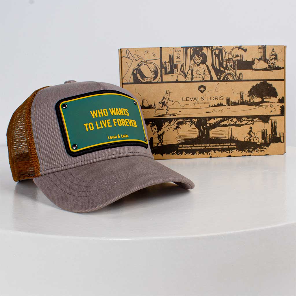 Flowrista Online Flowers Shop Levai & Loris Who Wants To Live Forever unisex cap