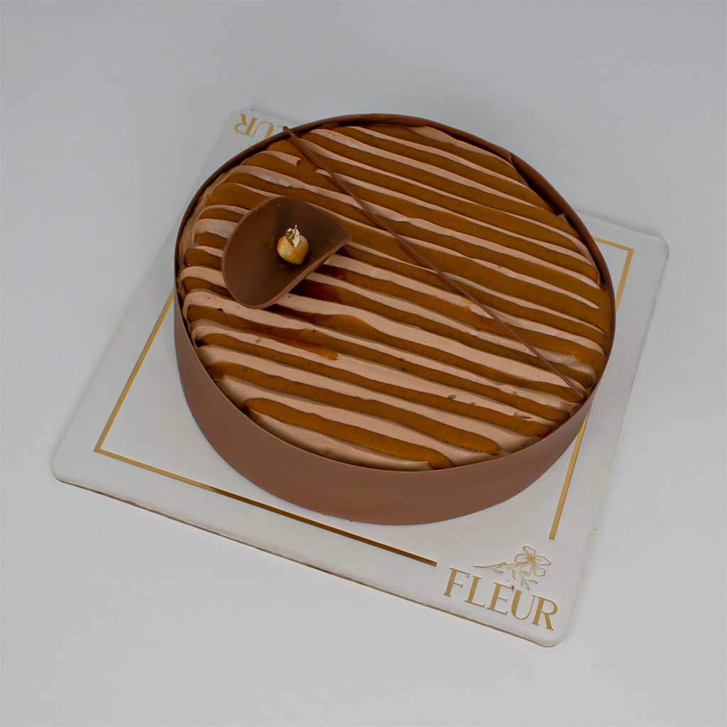 Flowrista Online Flowers Shop Belgian Milk Chocolate Hazelnut Cake
