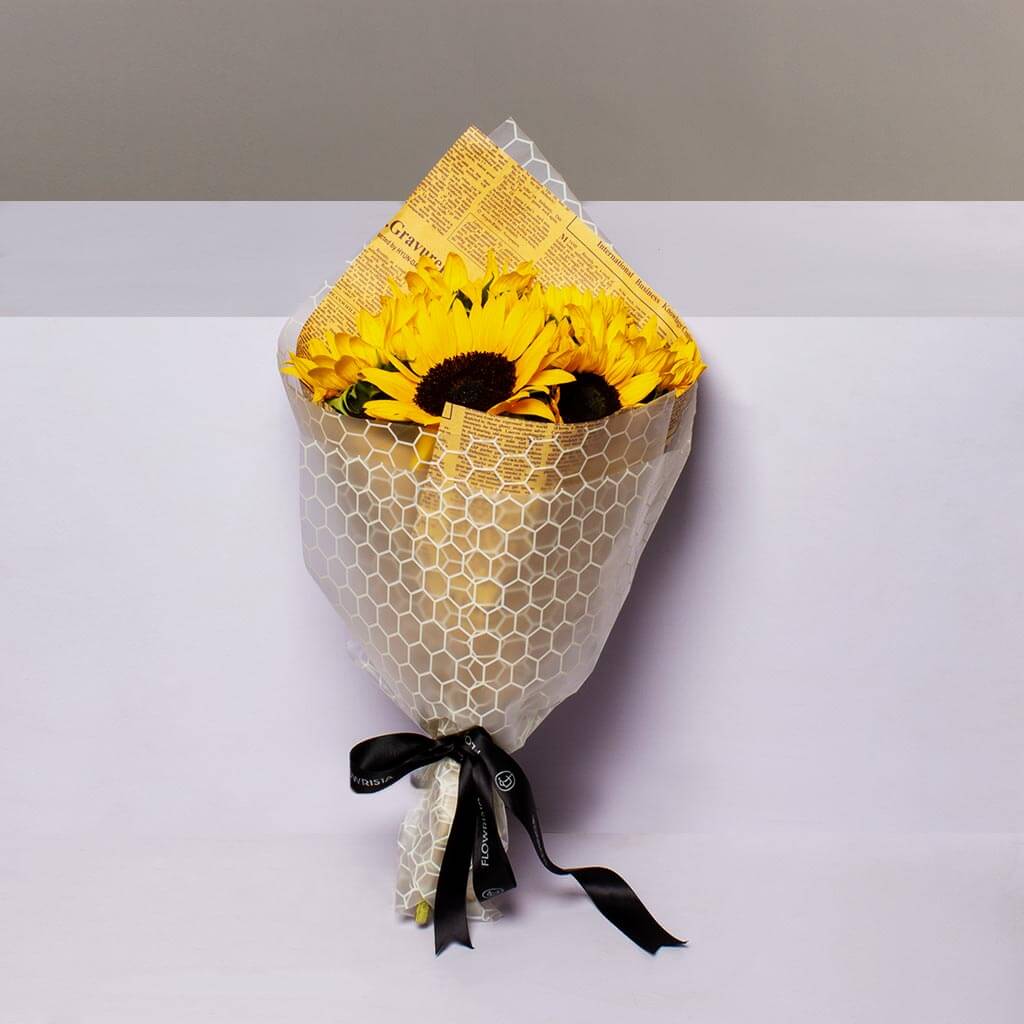 Flowrista Online Flowers Shop Sunflower Hand Bouquet