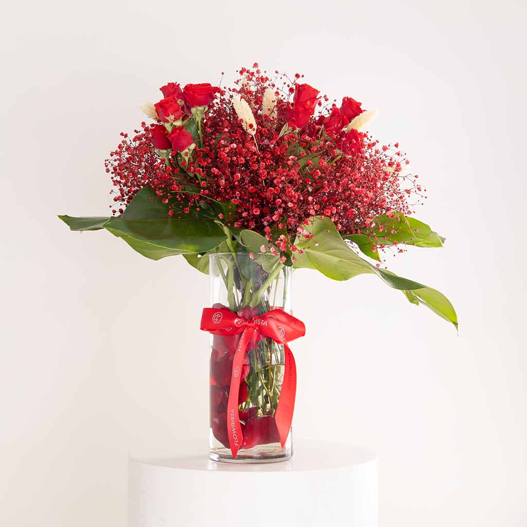 Flowrista Online Flowers Shop مزهرية سكارليت إير