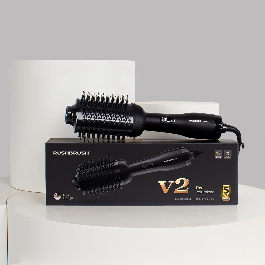 Flowrista Online Flowers Shop RUSHBRUSH V2 PRO – Smooth & Shine Hair Brush