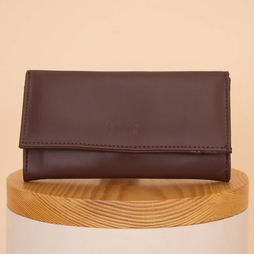 Flowrista Online Flowers Shop محفظة بافو النسائية - بني