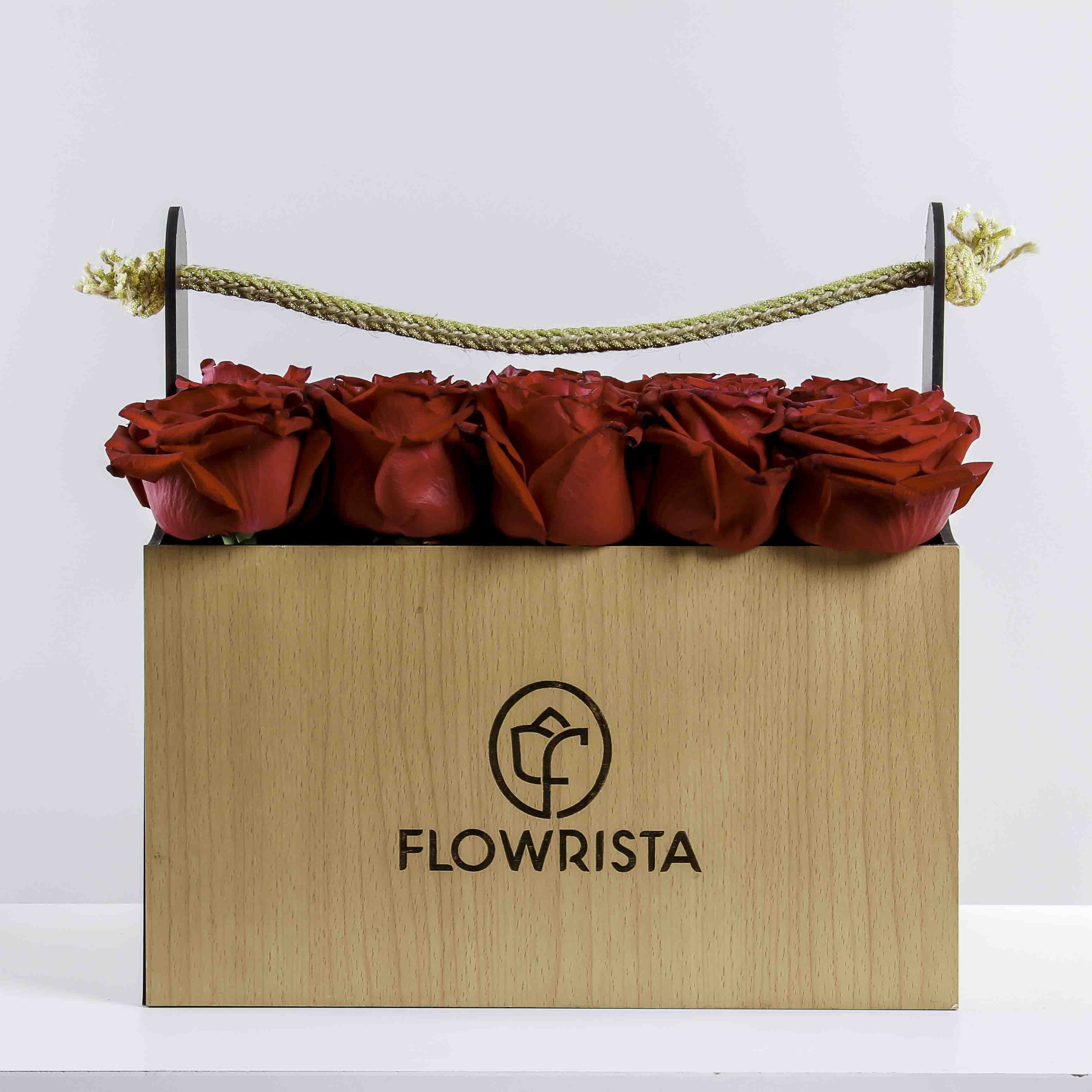 Flowrista Online Flowers Shop صندوق جوديفا احمر