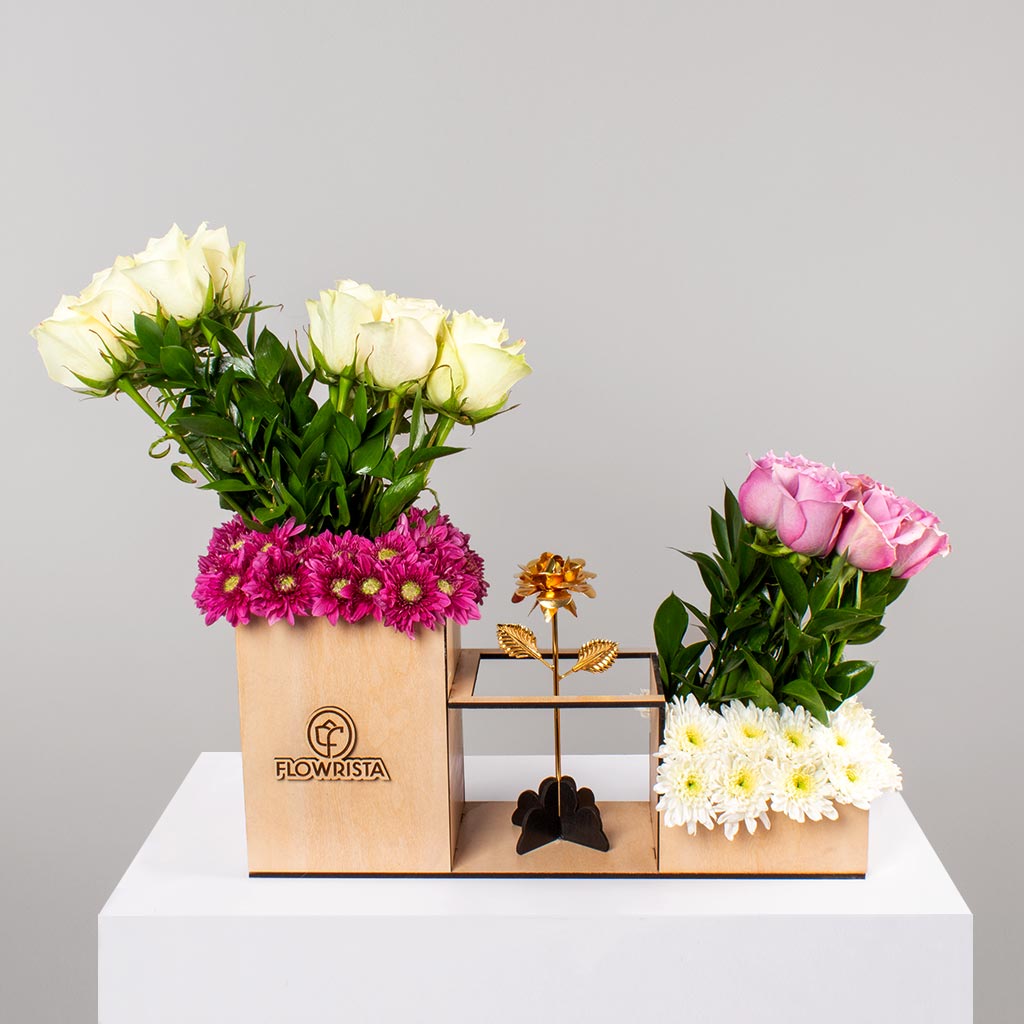 Flowrista Online Flowers Shop Wood and Love