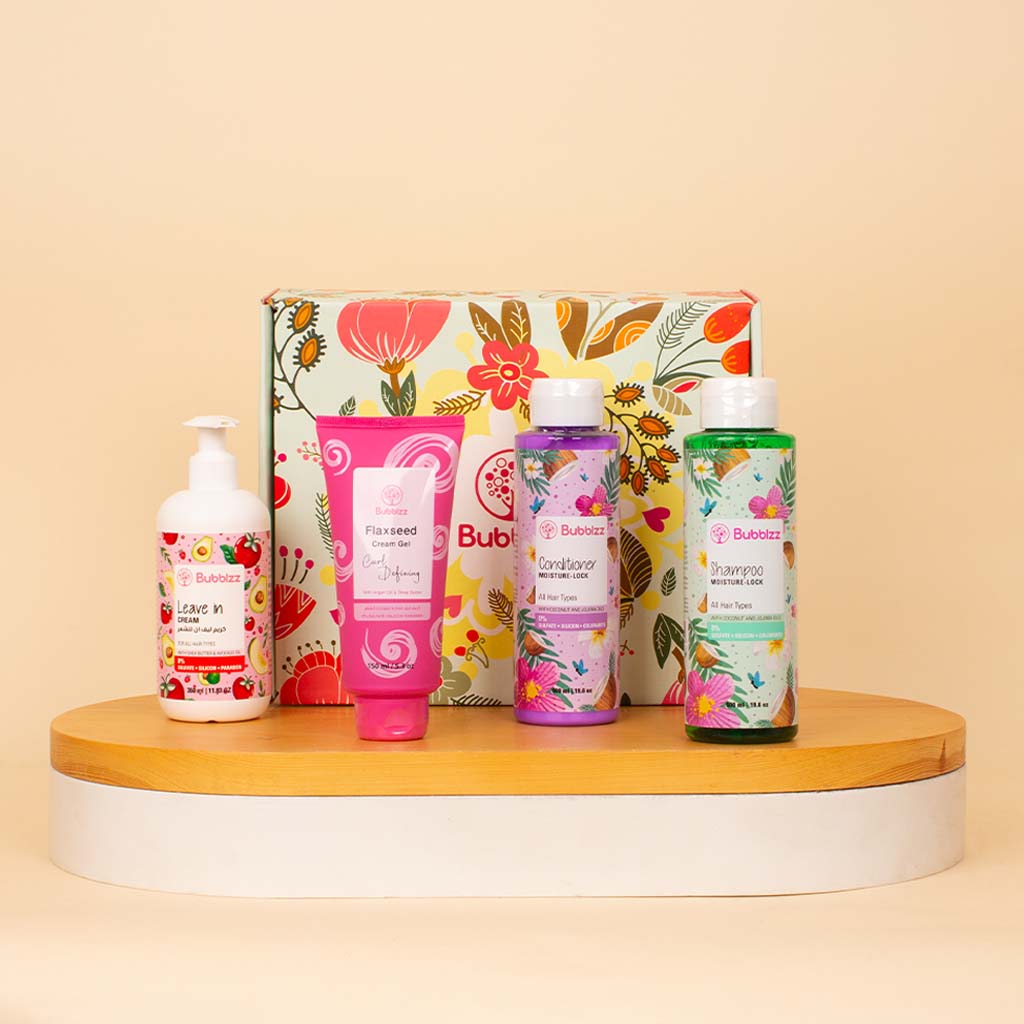 Flowrista Online Flowers Shop مجموعة هدايا بابلز للعناية بالشعر باقة زهور