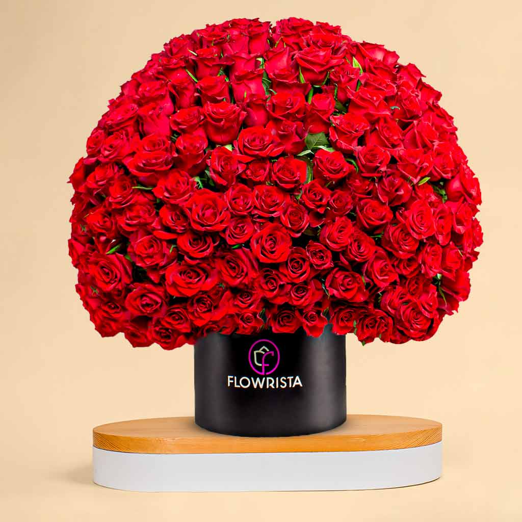 Flowrista Online Flowers Shop Box 250 Roses
