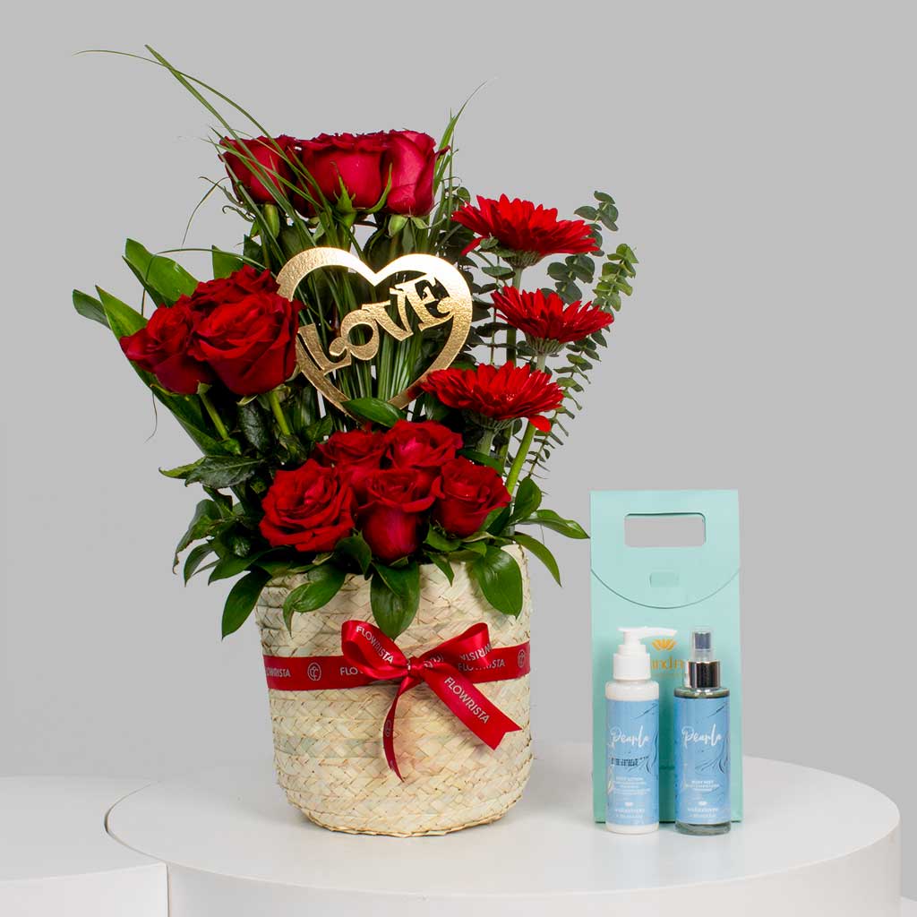 Flowrista Online Flowers Shop Rosy Glow 