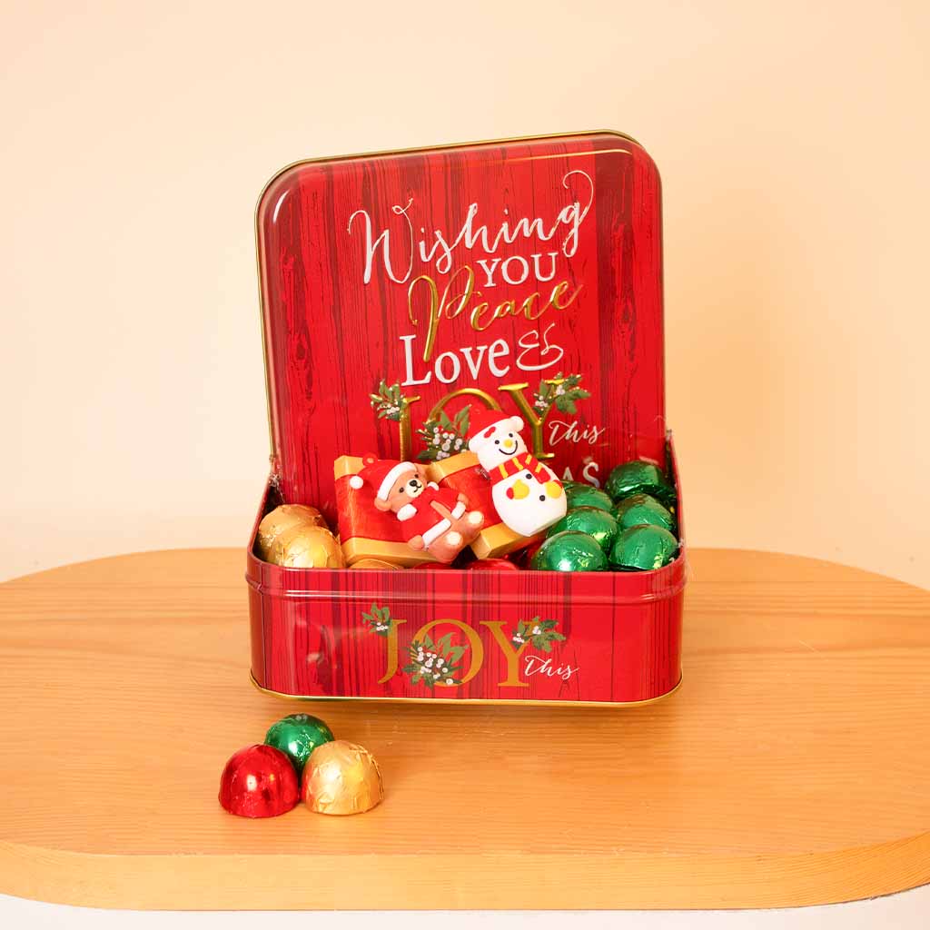 Flowrista Online Flowers Shop Passionelle New Year Wishes Tin - 320g 