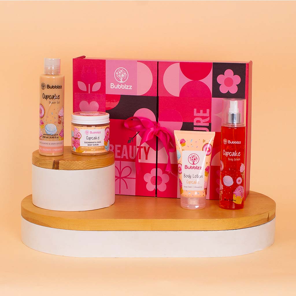 Flowrista Online Flowers Shop Bubblzz Cupcake Body Care Collection