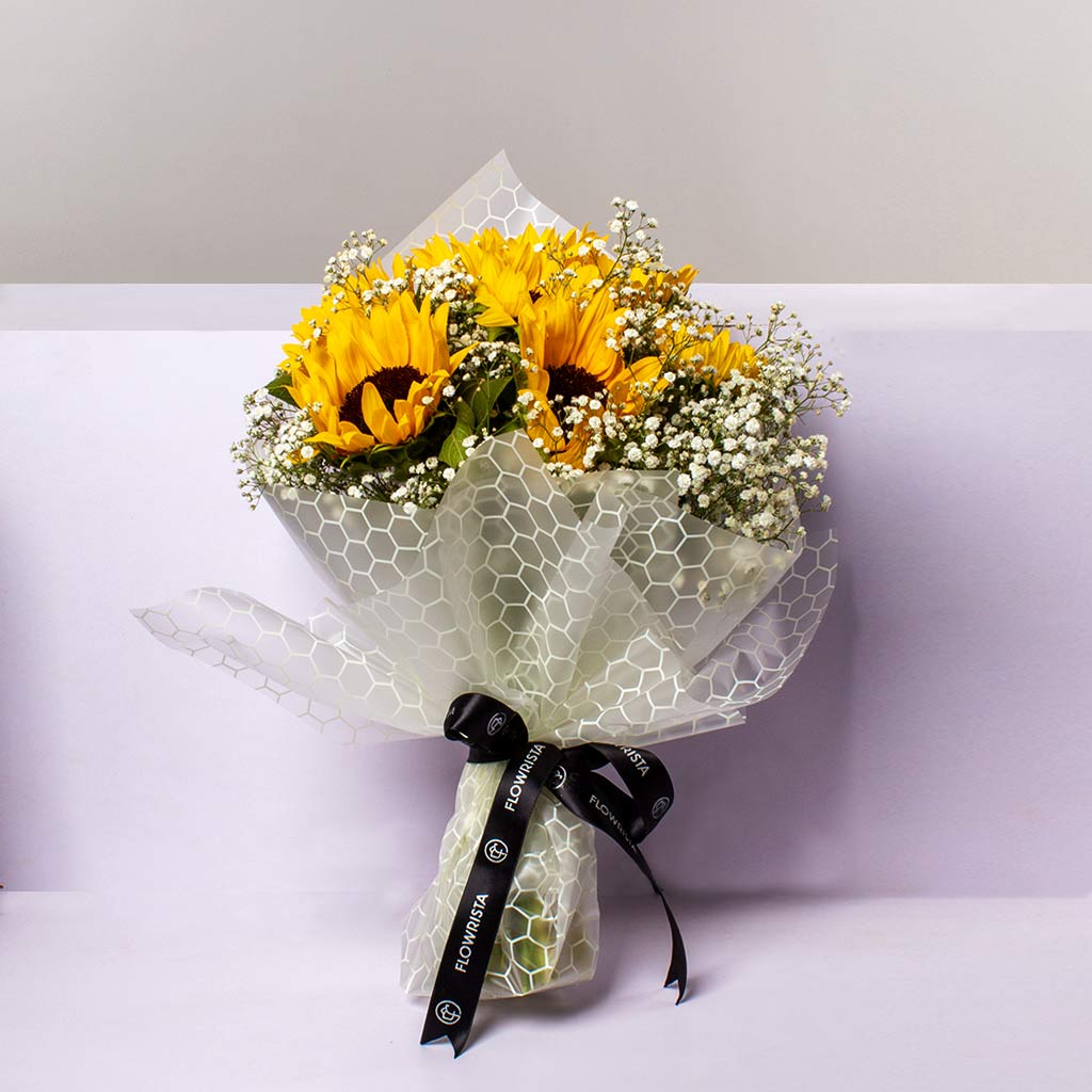 Flowrista Online Flowers Shop باقة عباد الشمس من ماديسون