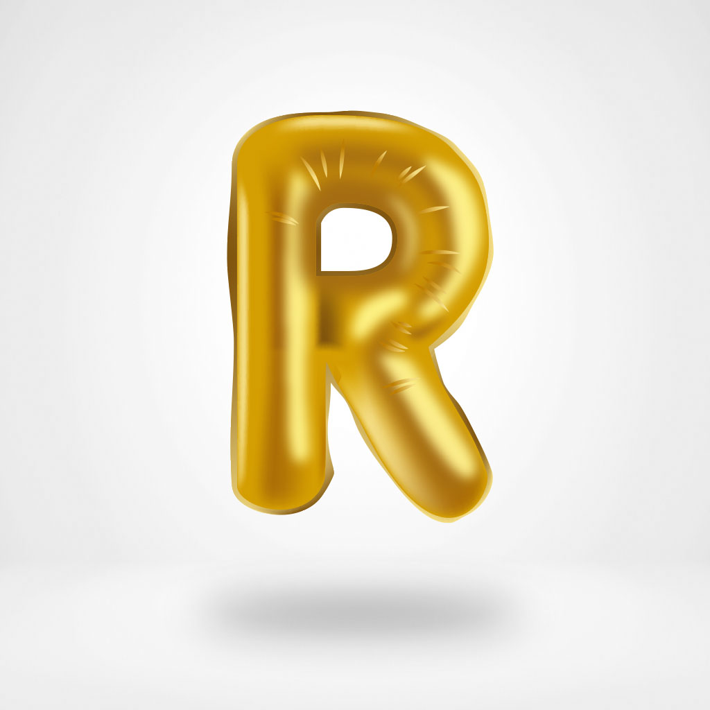 Flowrista Online Flowers Shop Letter R Balloon