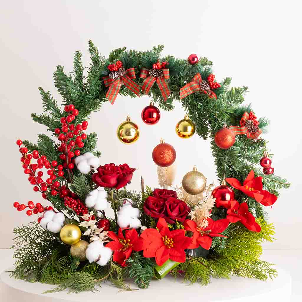 Flowrista Online Flowers Shop Flowrista New Year Wreath