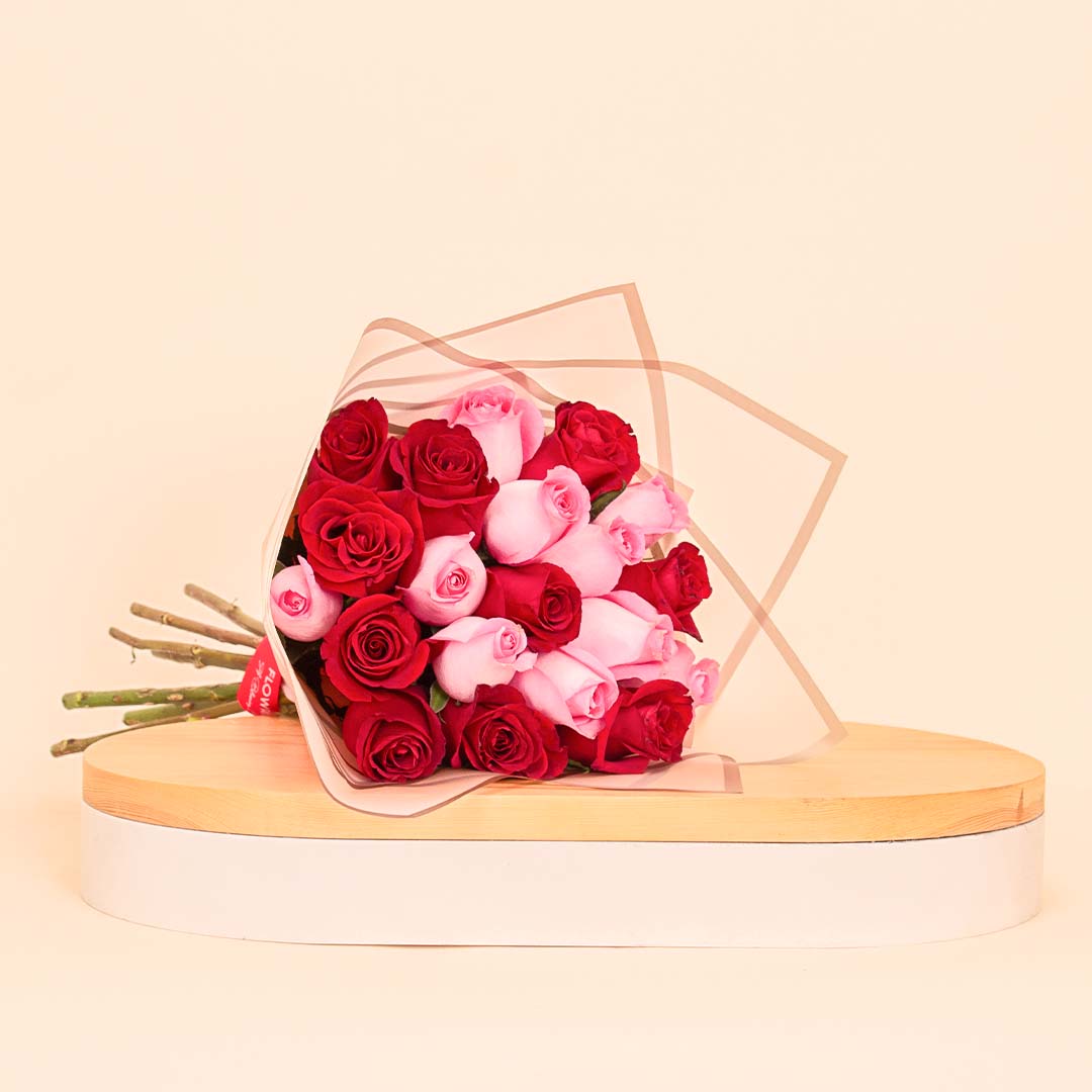 Flowrista Online Flowers Shop فلوريستا | باقة ورود حمراء ووردية