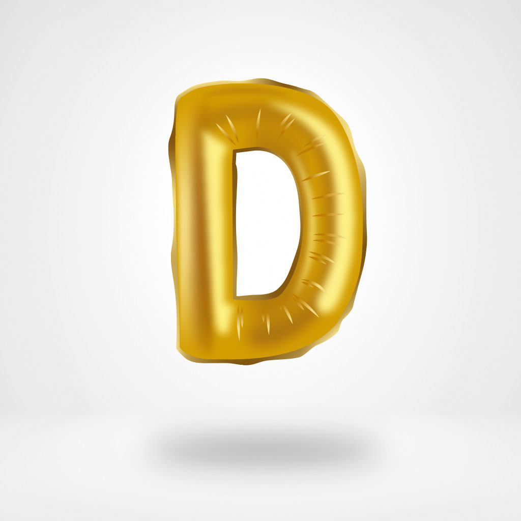 Flowrista Online Flowers Shop Letter D Balloon