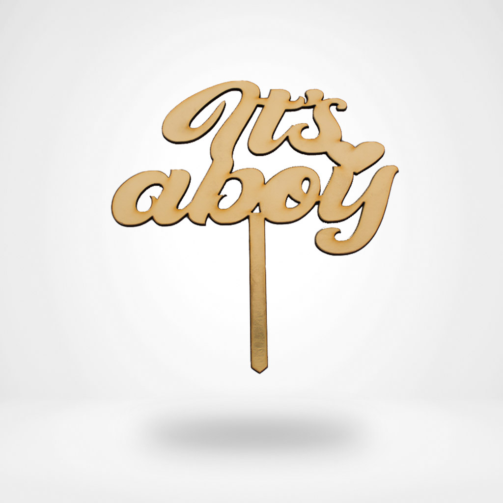 Flowrista Online Flowers Shop "It's a Boy" Wooden Ornament