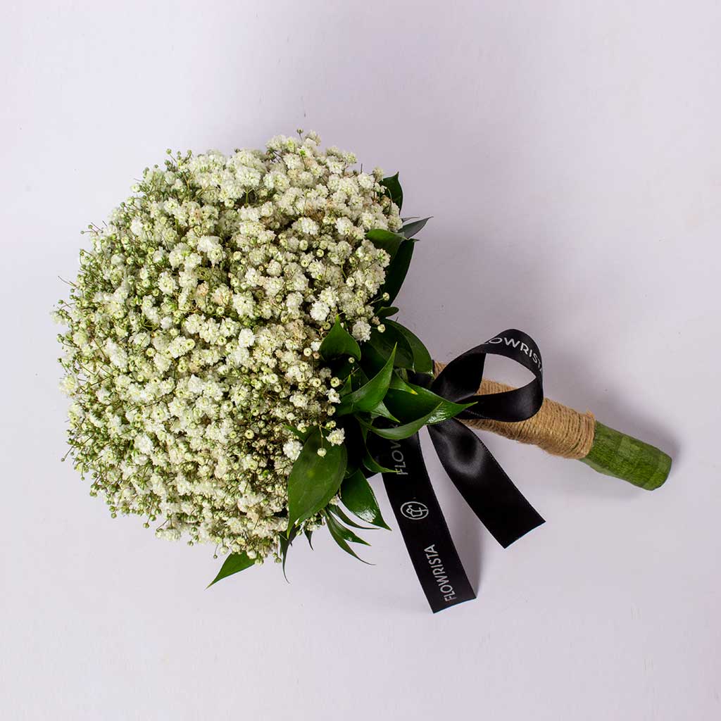 Flowrista Online Flowers Shop Gypsophila Wedding Bouquet