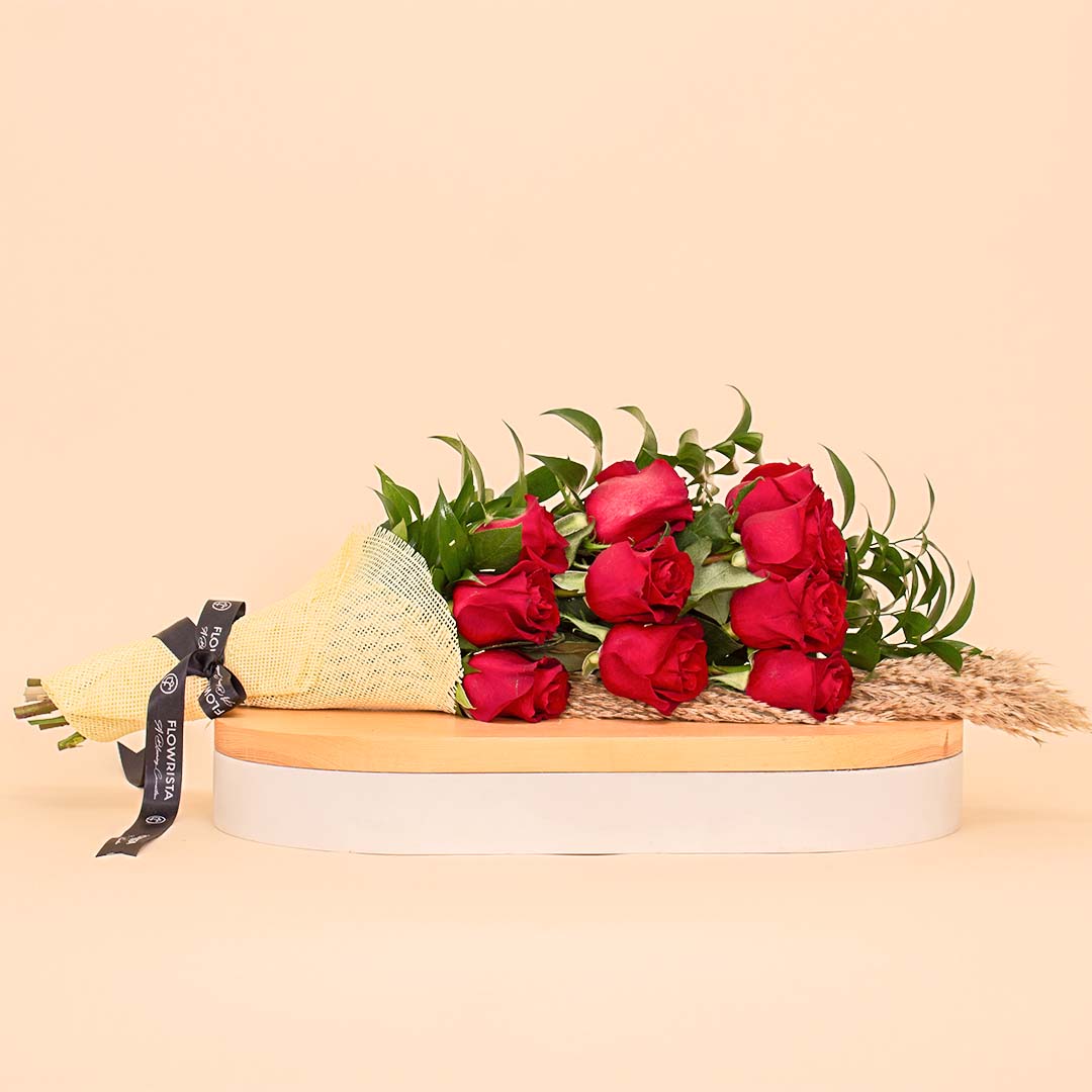 Flowrista Online Flowers Shop Simply Red – Red Roses