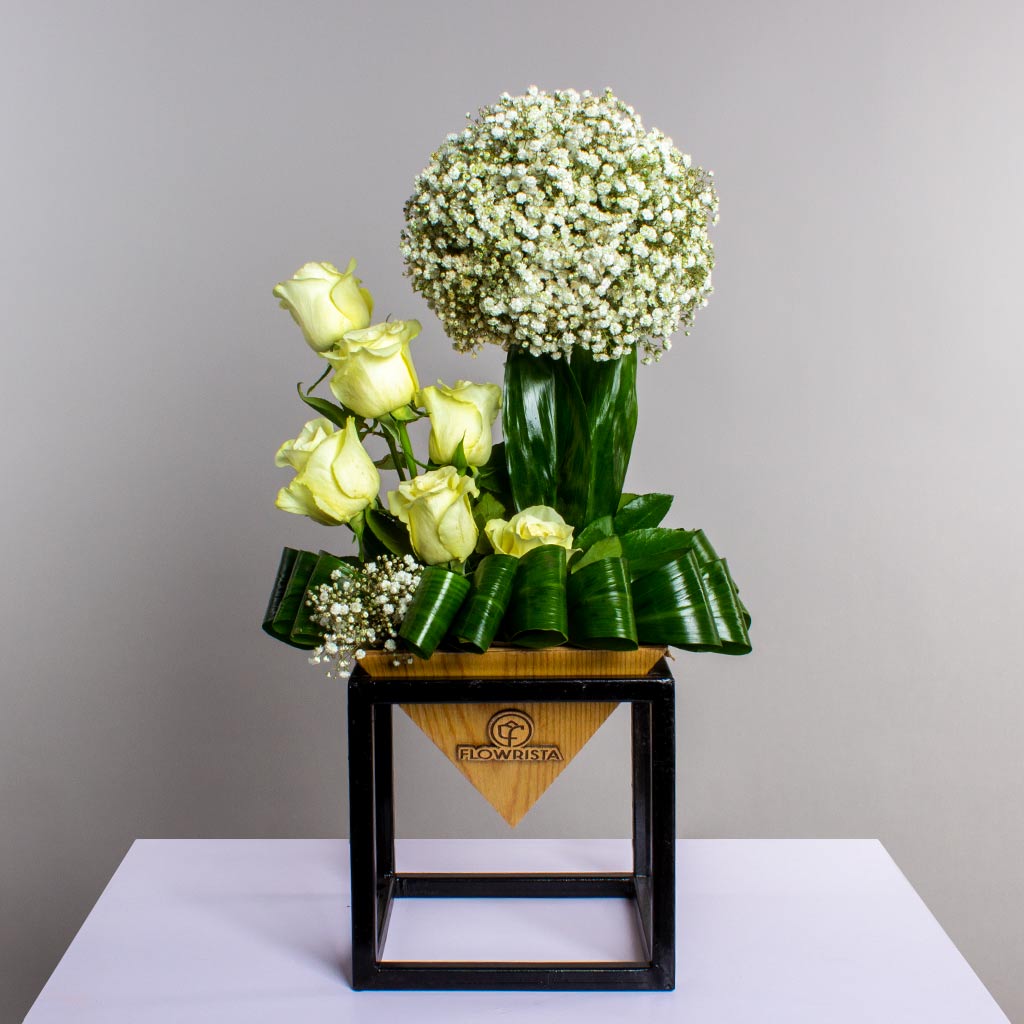 Flowrista Online Flowers Shop بيبى وايت