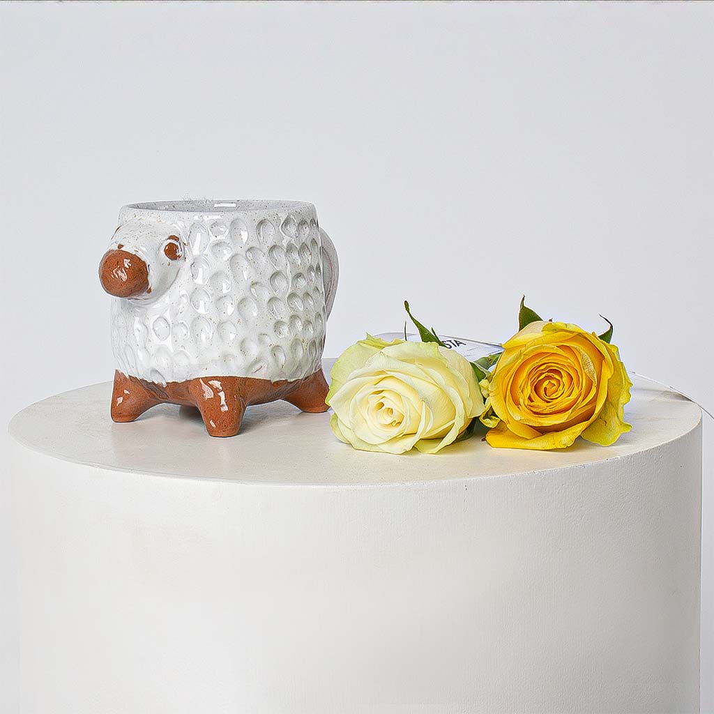 Flowrista Online Flowers Shop Fluffy z Sheep Mug