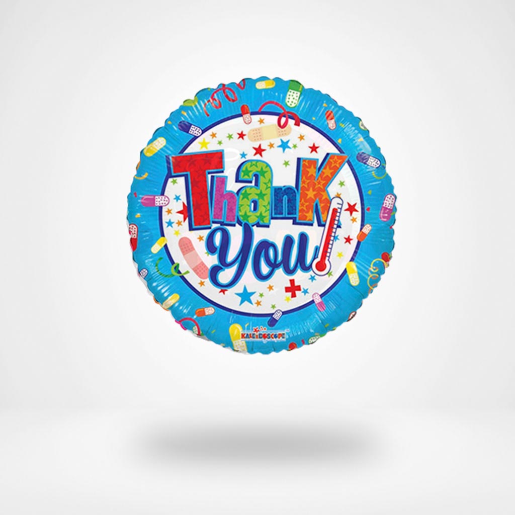 Flowrista Online Flowers Shop Modern Thank You Foil Balloon
