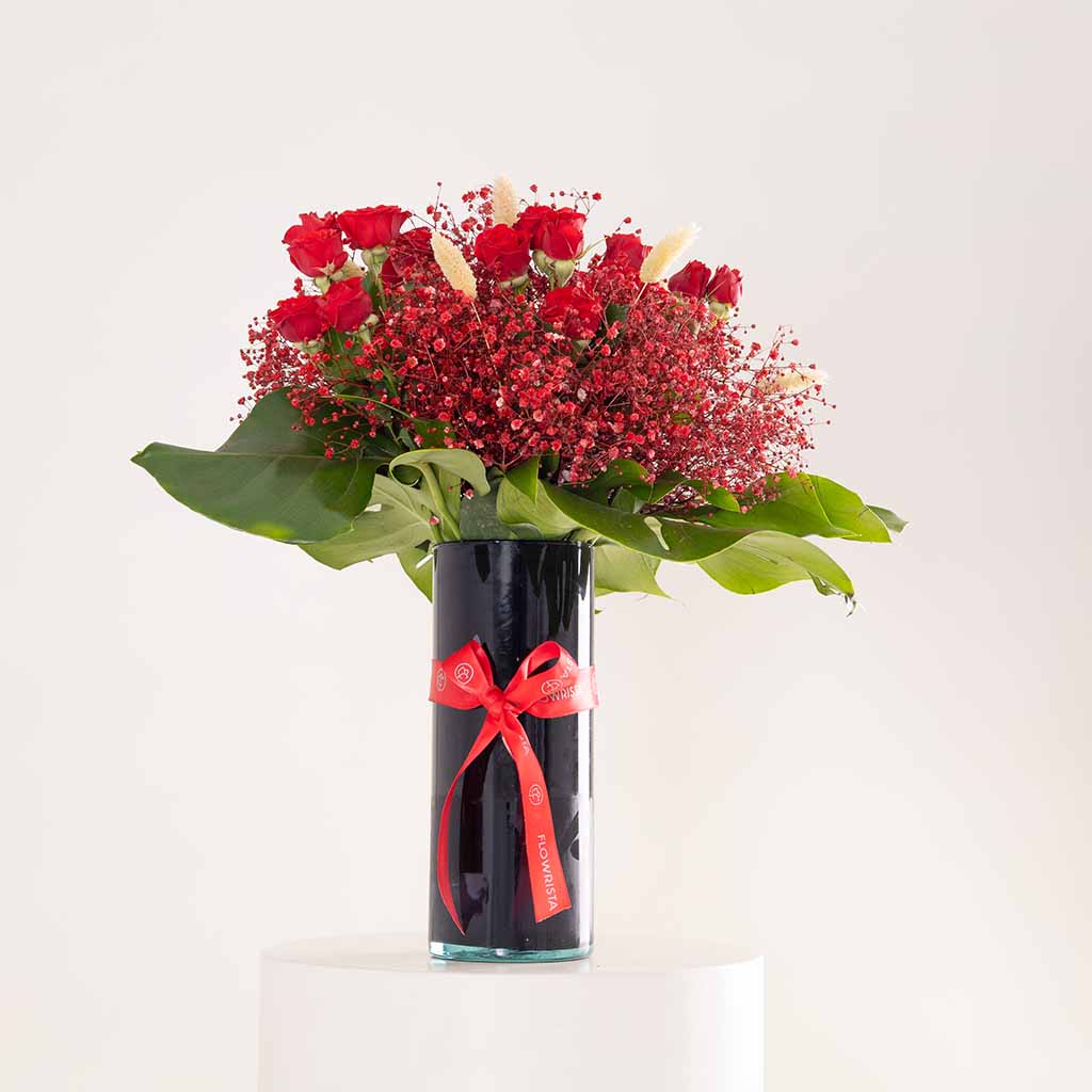 Flowrista Online Flowers Shop مزهرية سكارليت بويز