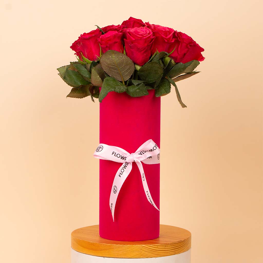 Flowrista Online Flowers Shop مزهرية فوشيا ويسبر - ٢٠ ساقًا