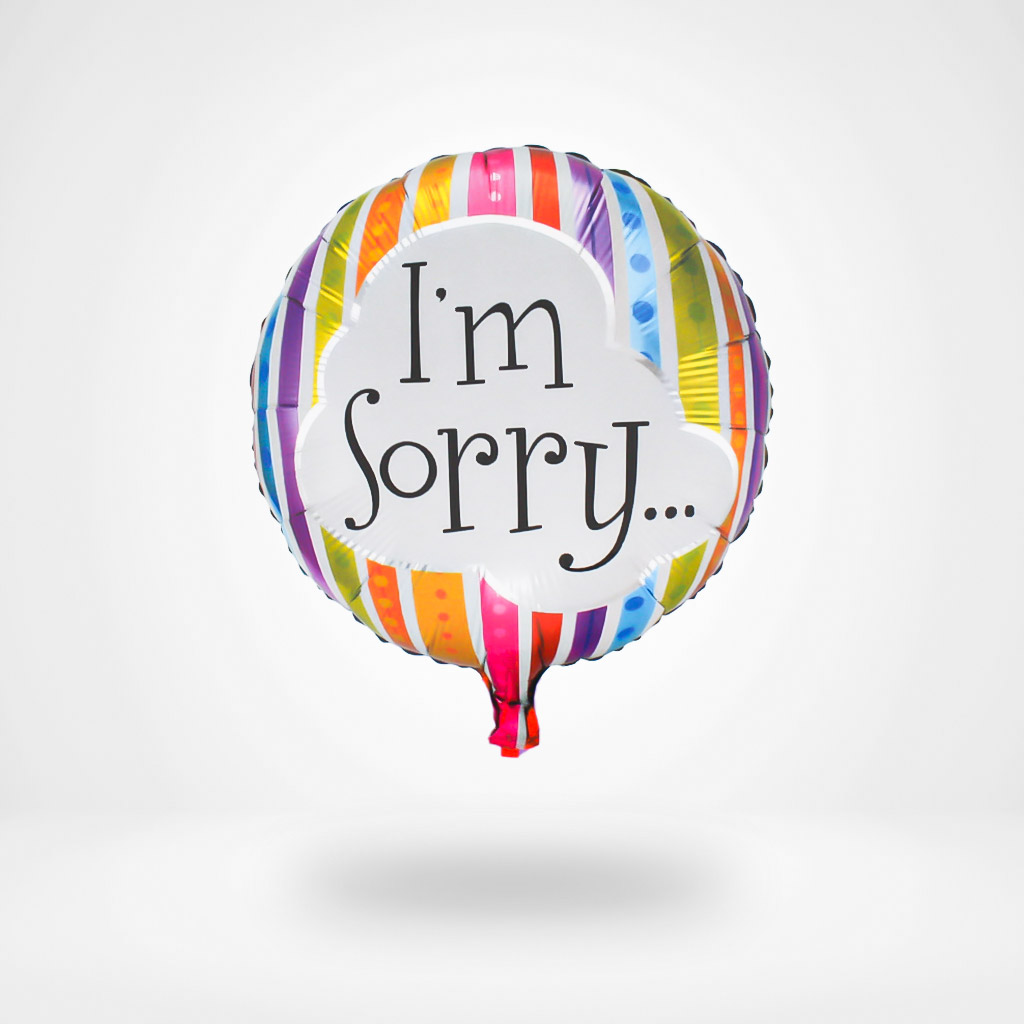 Flowrista Online Flowers Shop I'm Sorry Balloon