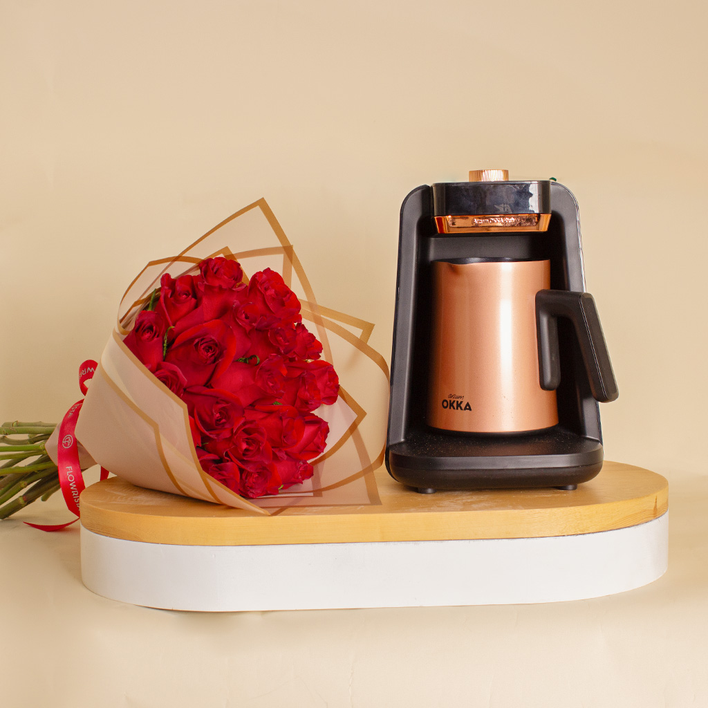 Flowrista Online Flowers Shop Arzum OKKA Rich Pro Plus | 20 Red Roses