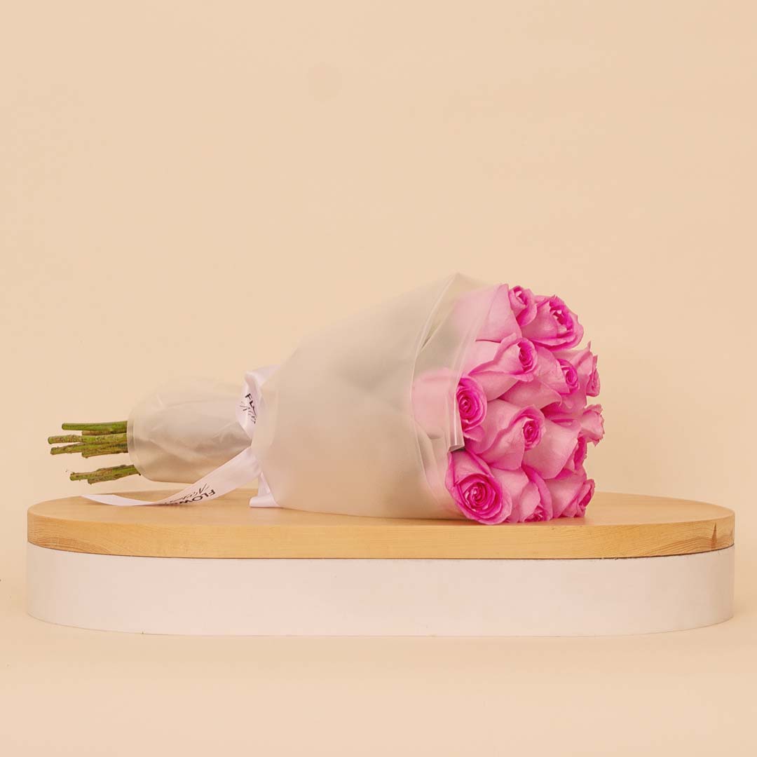 Flowrista Online Flowers Shop باقة ورد وردية أنيقة