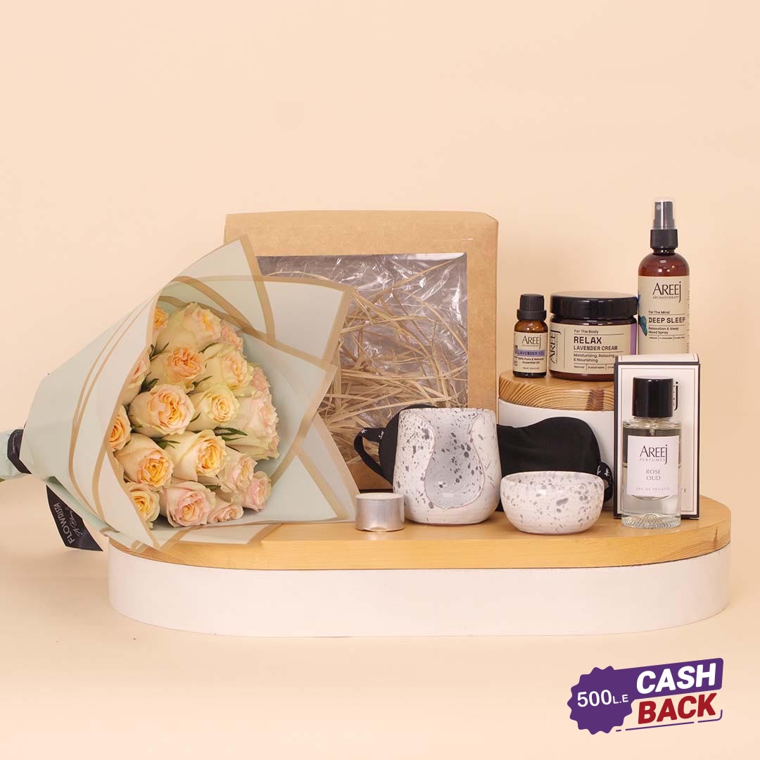 Flowrista Online Flowers Shop Areej Ultimate Relaxation & Fragrance Gift Set