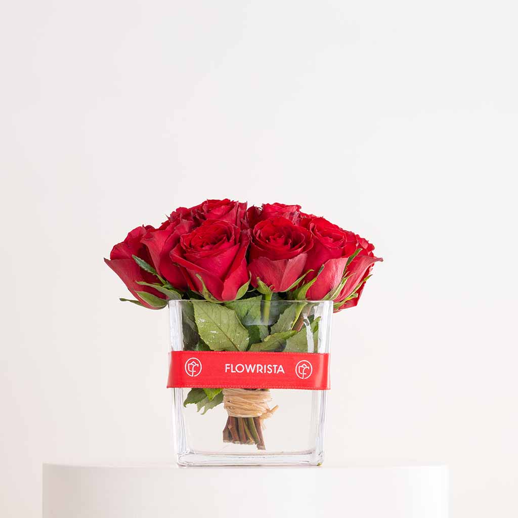 Flowrista Online Flowers Shop The Red Gallery Vase