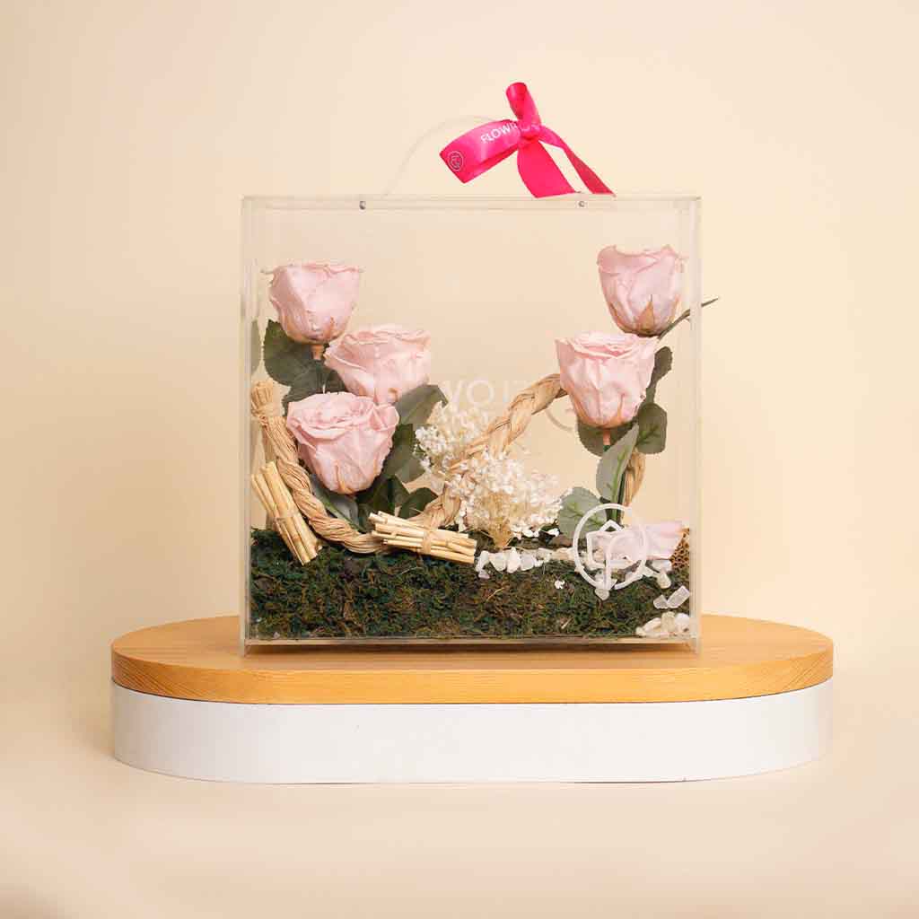 Flowrista Online Flowers Shop The Gifting Eternity Rosَe Box