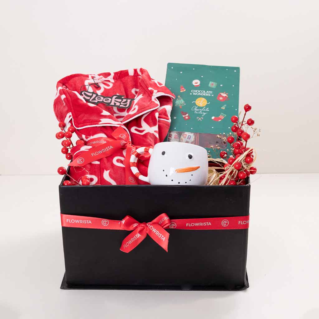 Flowrista Online Flowers Shop صندوق هدايا فلوريستا للعام الجديد | لحظات شتوية دافئة