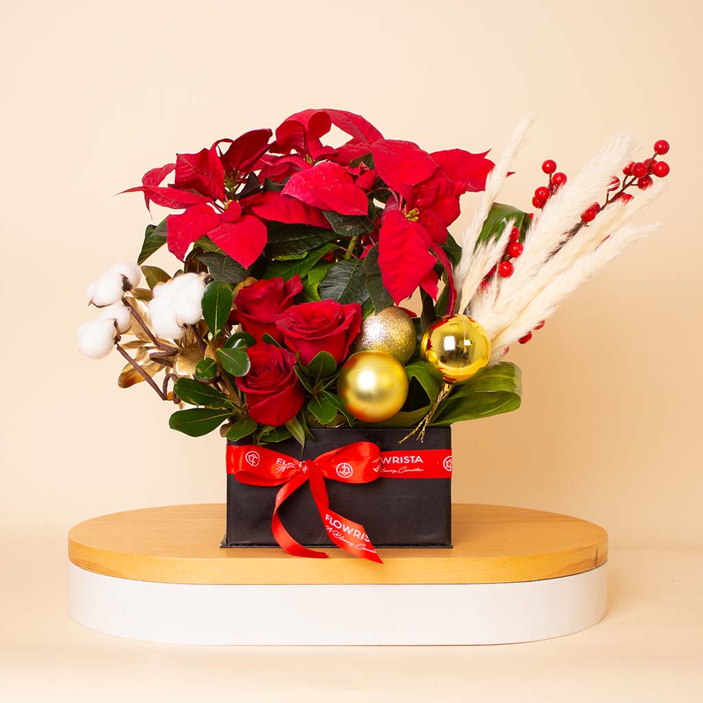 Flowrista Online Flowers Shop Happy New Year Mini Bloom Box