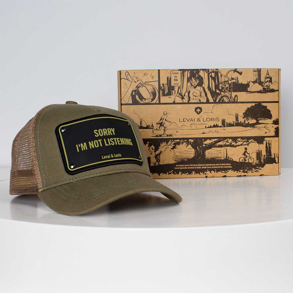 Flowrista Online Flowers Shop Levai & Loris Sorry I’m Not Listening unisex cap